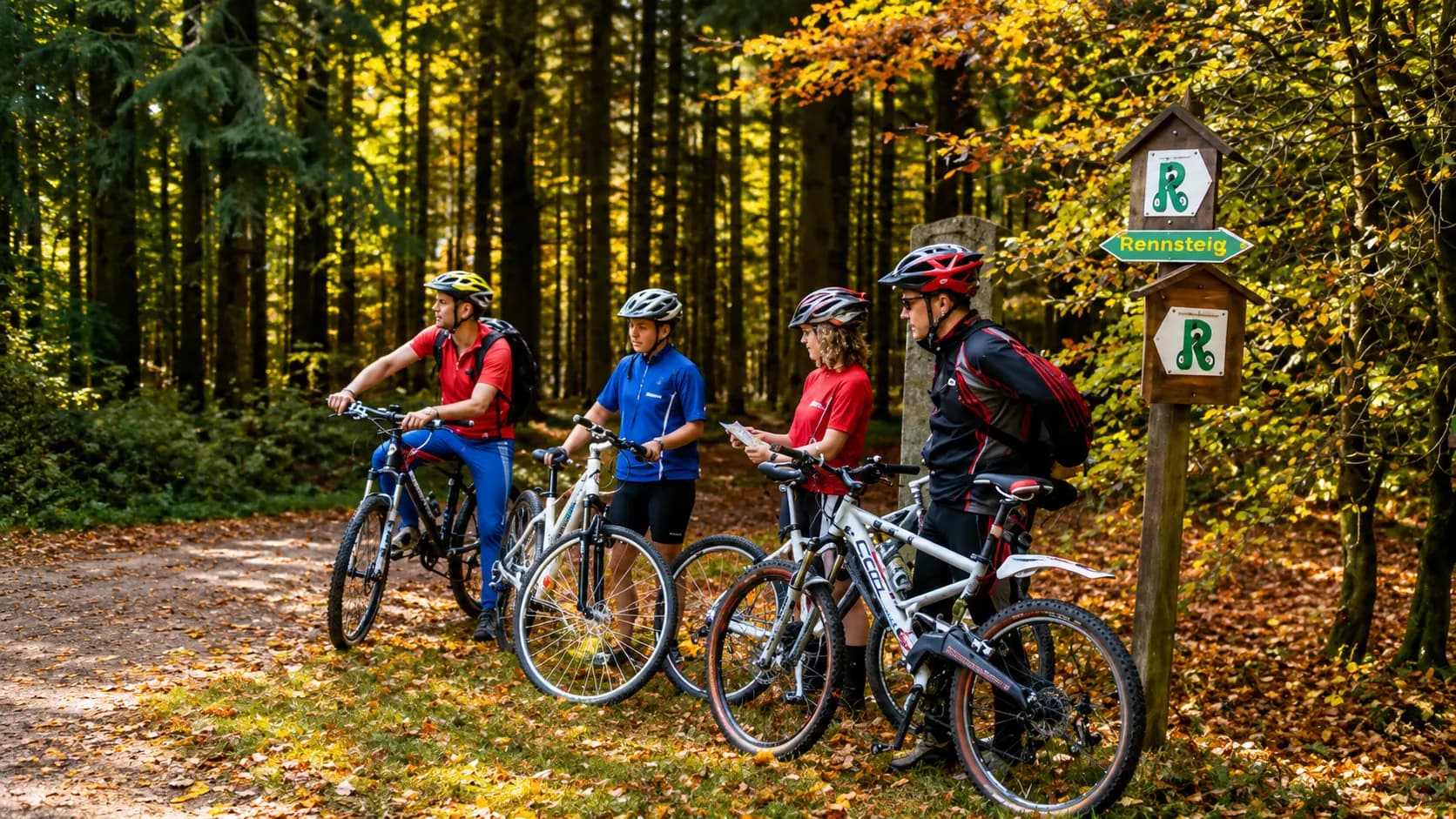 Bike tour through the Werra valley
