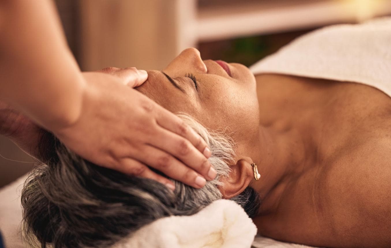Facial and Head Massage