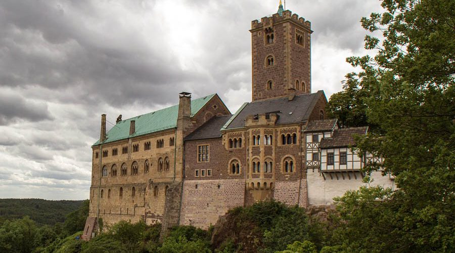 The Wartburg - UNESCO World Heritage Site above Eisenach