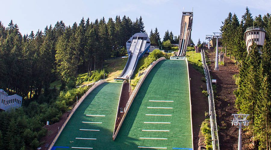 Winter sports and nature in Oberhof